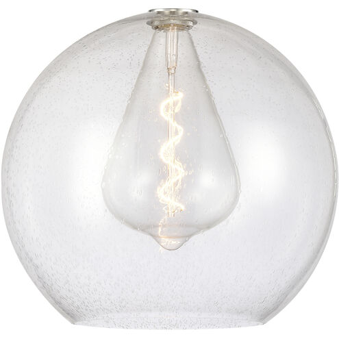 Ballston Athens 1 Light 15.75 inch Satin Gold Pendant Ceiling Light in Incandescent, Seedy